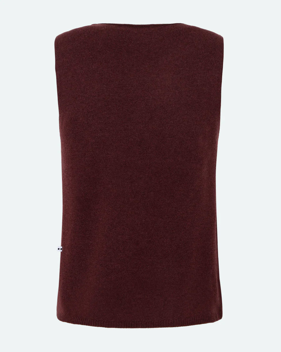 minimum Gilet AUBURNS Merino Wool Blend