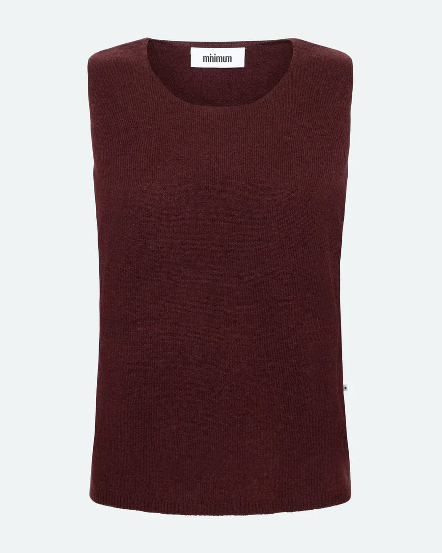 minimum Gilet AUBURNS Merino Wool Blend
