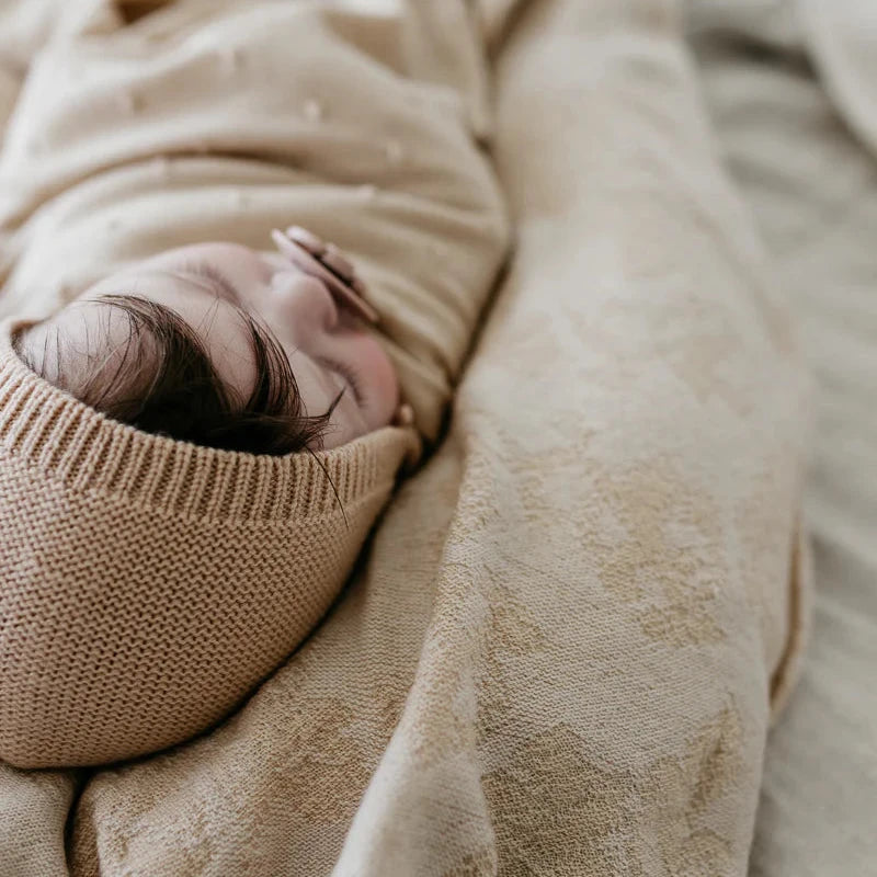 hvid Babymütze Dolly Merino Wool