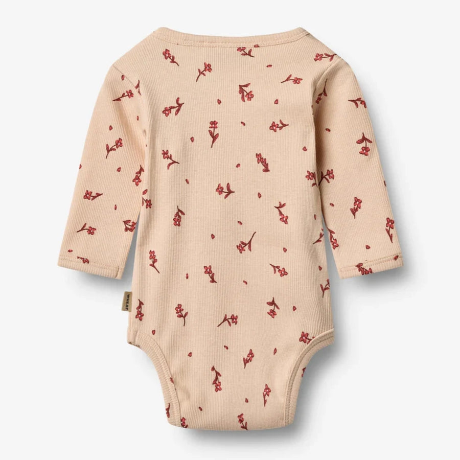 WHEAT Langarm Wickelbody CHIA Organic Cotton