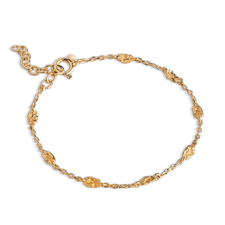 Enamel Copenhagen Armkette KIA 18k Gold Plated Recycled Silver
