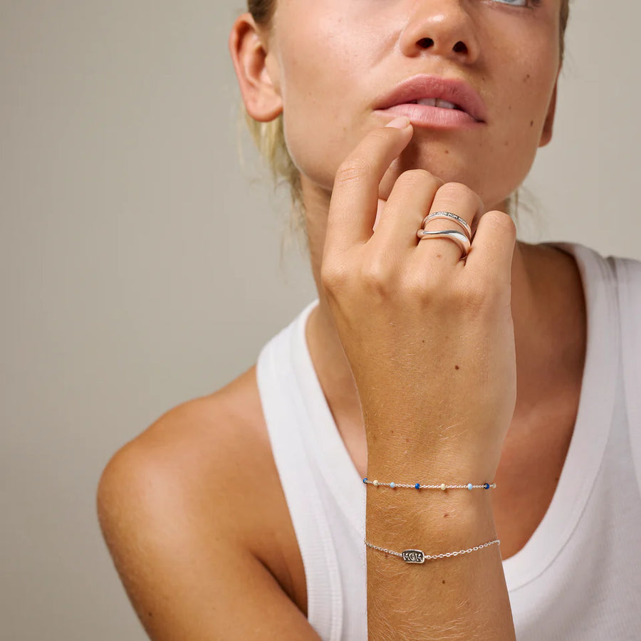 Enamel Copenhagen Armkette LOLA  Recycled Sterling Silver