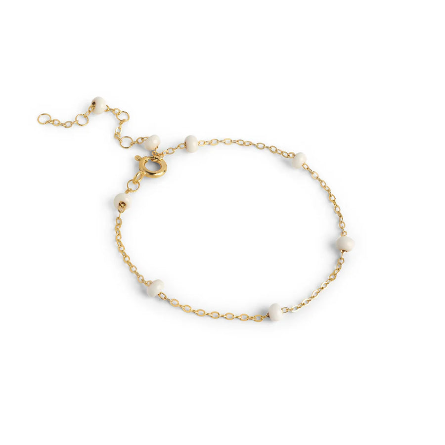 Enamel Copenhagen Armkette LOLA BOLD 18k Gold Plated Recycled Silver