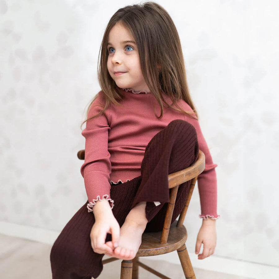 Minimalisma Rollkragenbluse BUNITA Seide