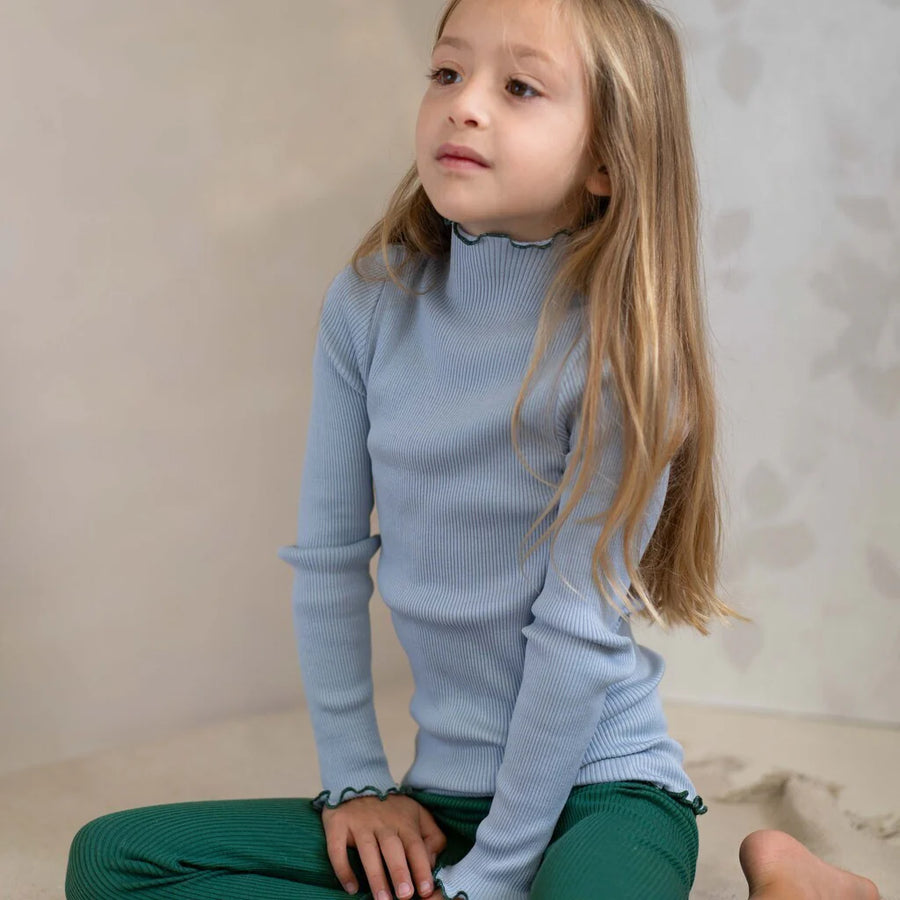 Minimalisma Rollkragenbluse BUNITA Seide