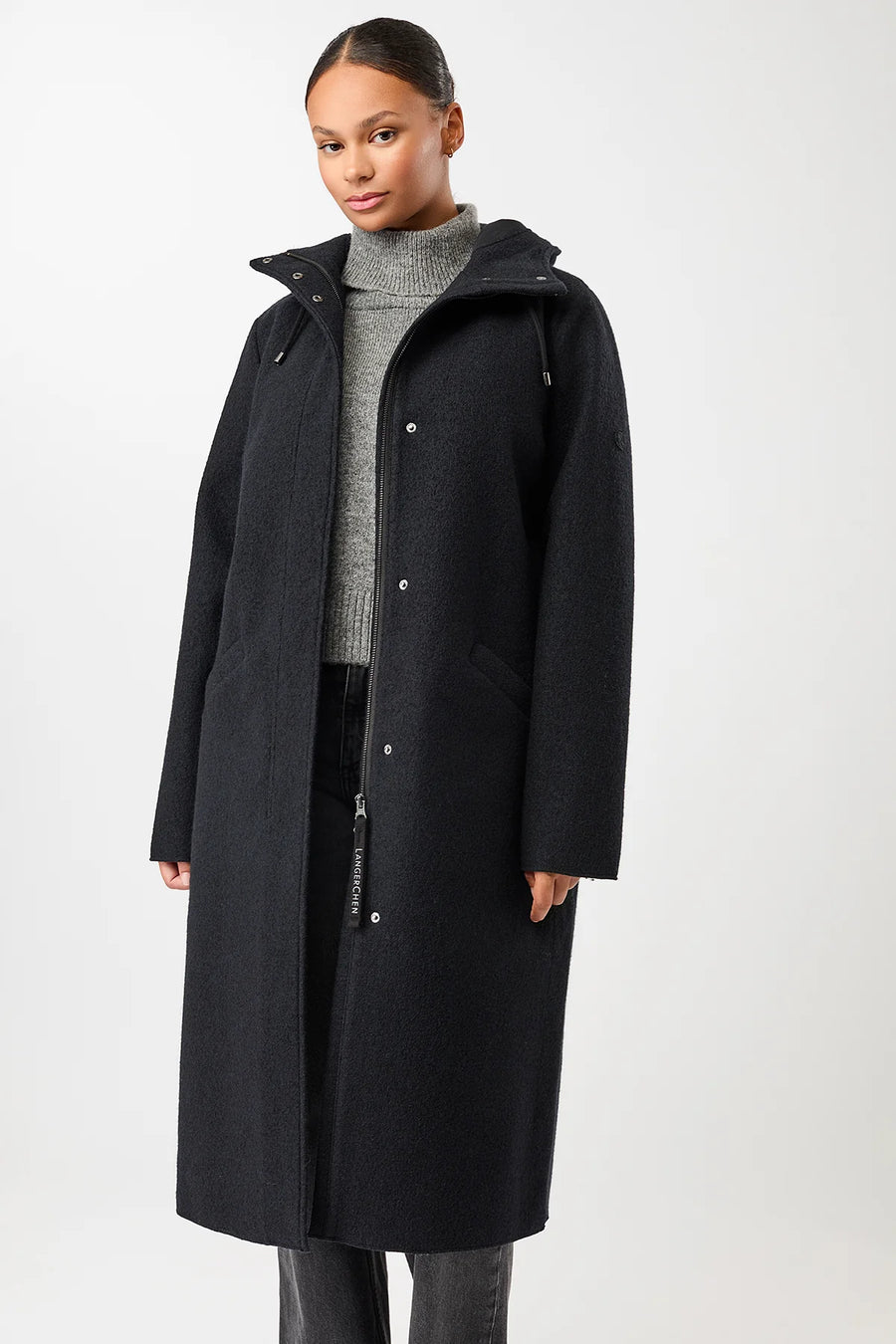 LangerChen Mantel MILPORT Organic Wool & Cotton Mix