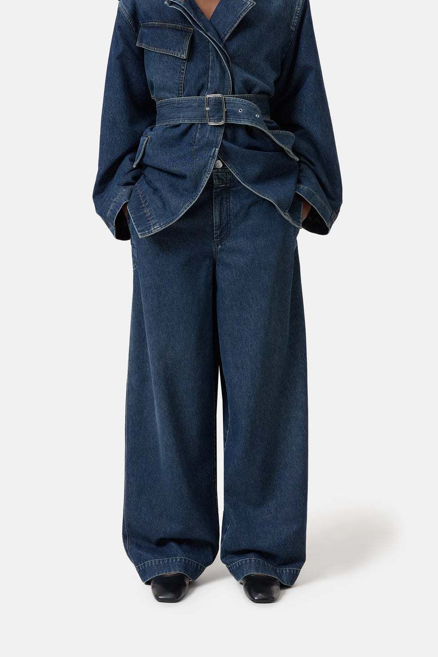 CLOSED Straight Pants WRENNA Organic Cotton Lyocell Mix