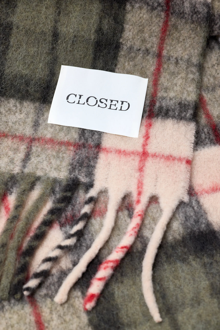 CLOSED Schal Kariert Alpaca Wool Mix