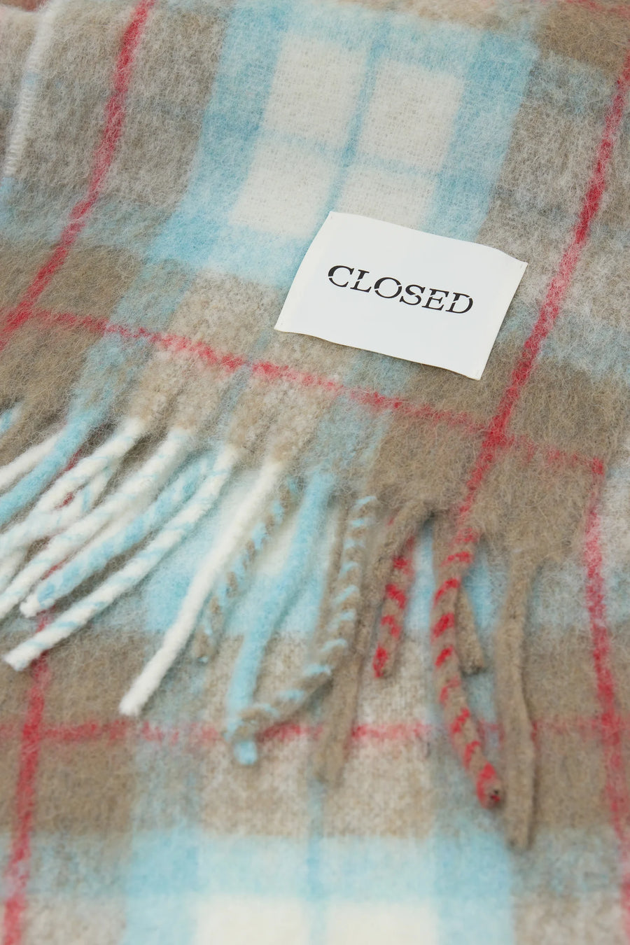 CLOSED Schal Kariert Alpaca Wool Mix