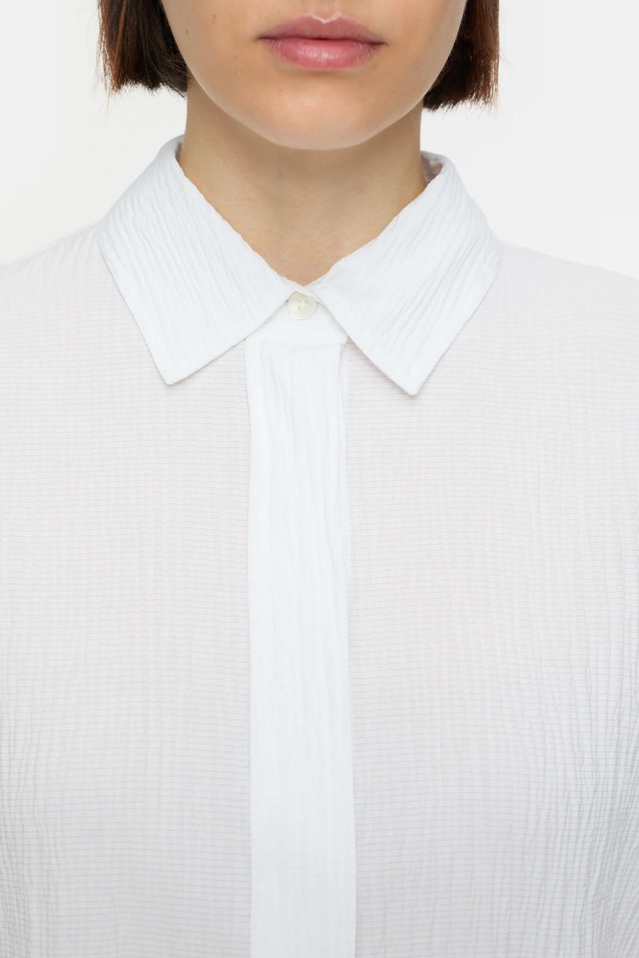 CLOSED Classic Shirt Structured Viscose-Mix