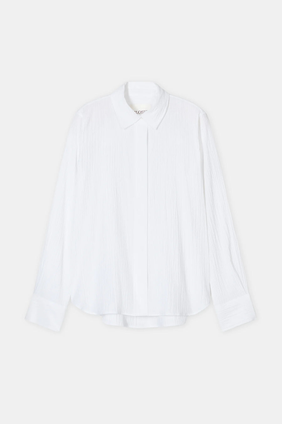 CLOSED Classic Shirt Structured Viscose-Mix