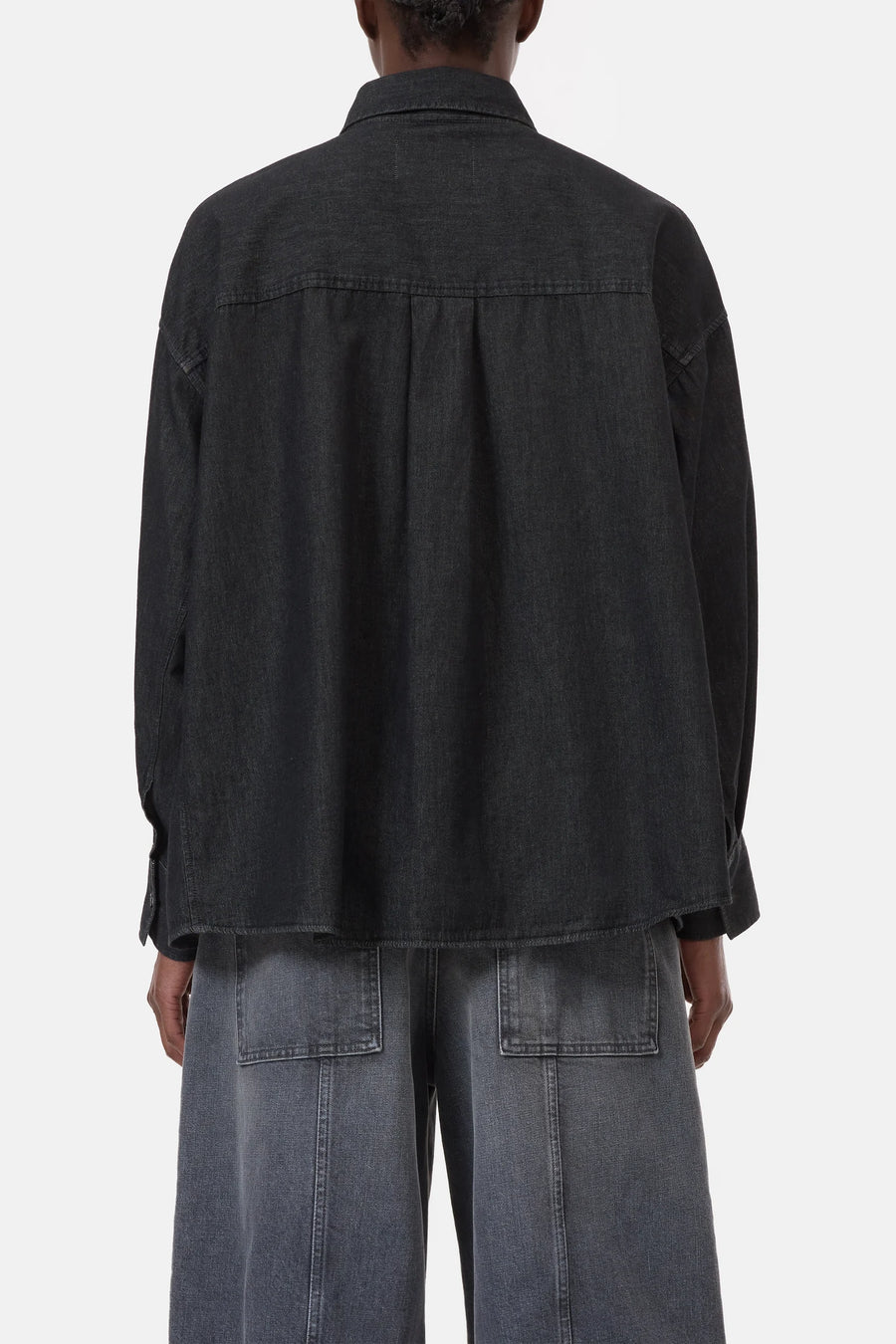 CLOSED Denim-Bluse Cotton