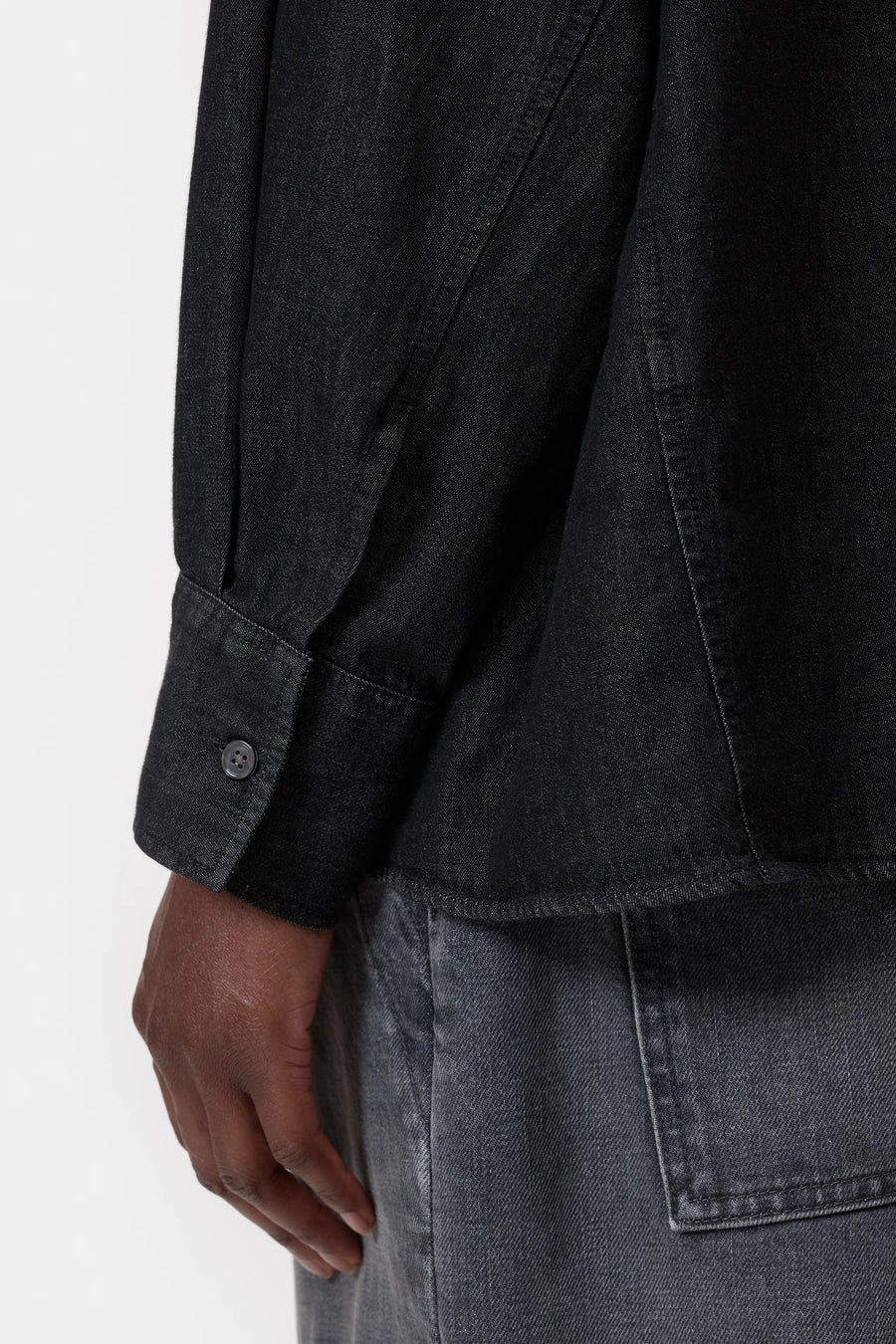 CLOSED Denim-Bluse Cotton