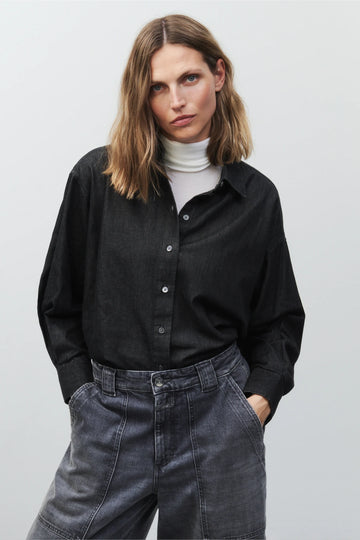 CLOSED Denim-Bluse Cotton