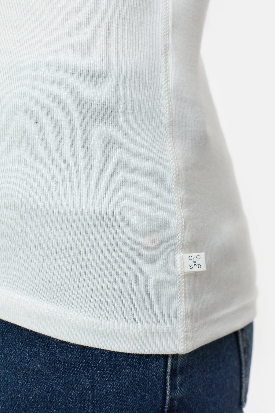 CLOSED Crewneck T-Shirt Cotton/Modal