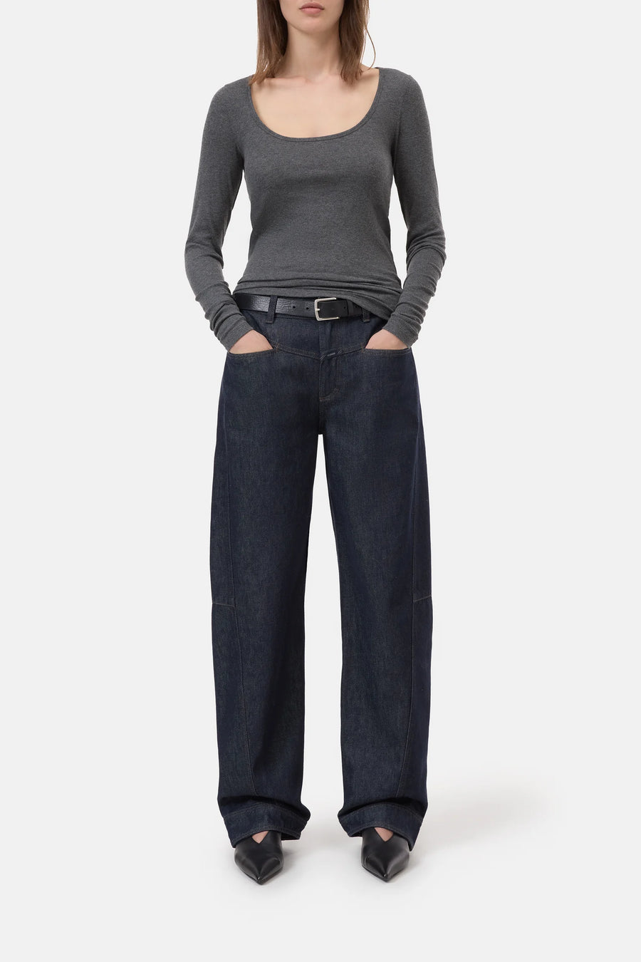 CLOSED Longsleeve Ribbed Modal Cashmere Blend
