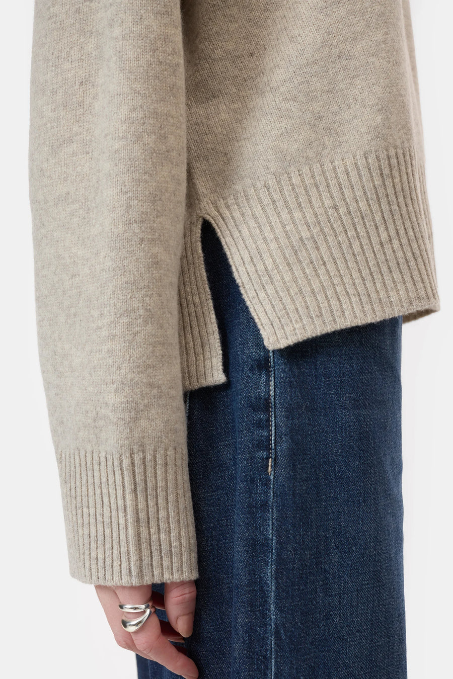 CLOSED Crewneck Wide Sleeve Wool