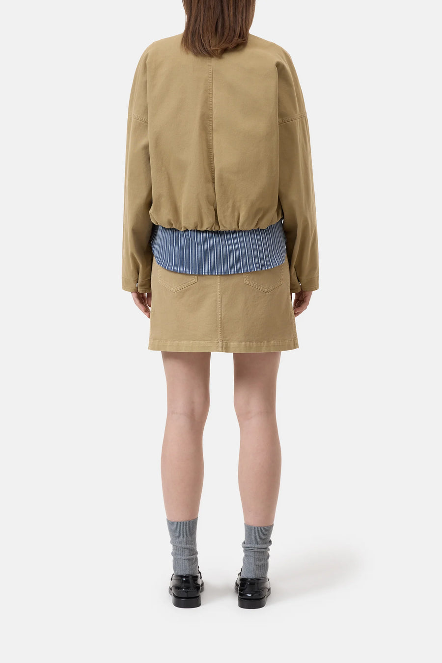 CLOSED Twill-Jacke Cotton
