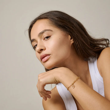 Enamel Copenhagen Charm 18k Gold Plated Recycled Silver