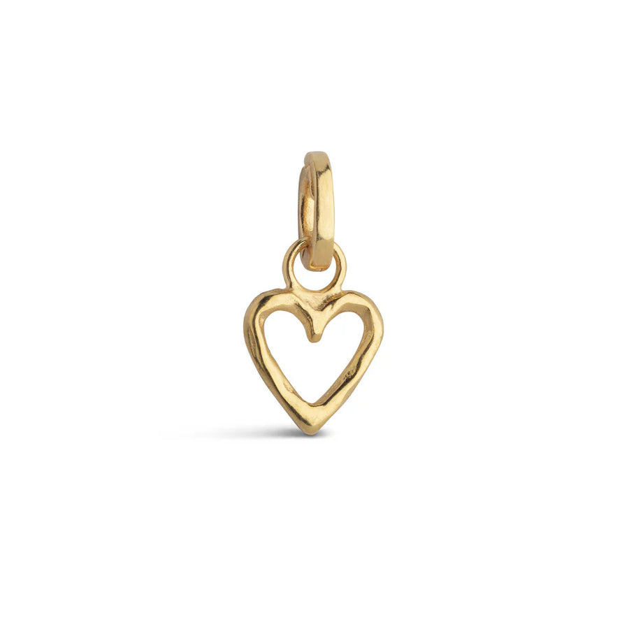 Enamel Copenhagen Charm 18k Gold Plated Recycled Silver