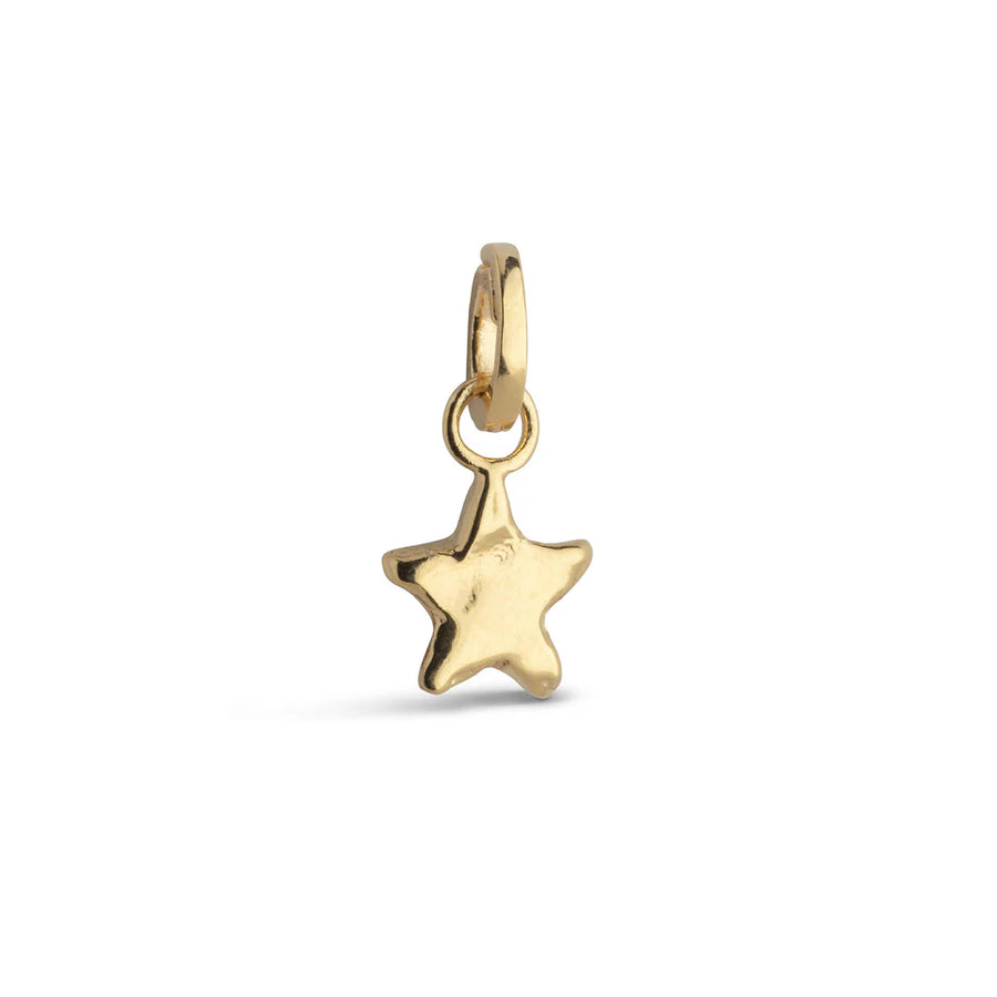 Enamel Copenhagen Charm 18k Gold Plated Recycled Silver