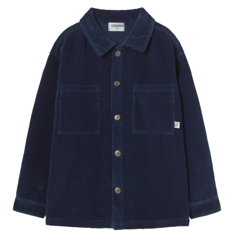 COZMO Cordhemd DAKARK Recycled Cotton
