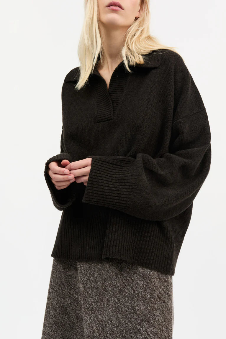 SKALL Jumper DEAN V-NECK Merino Wool