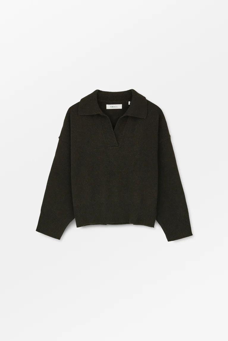 SKALL Jumper DEAN V-NECK Merino Wool