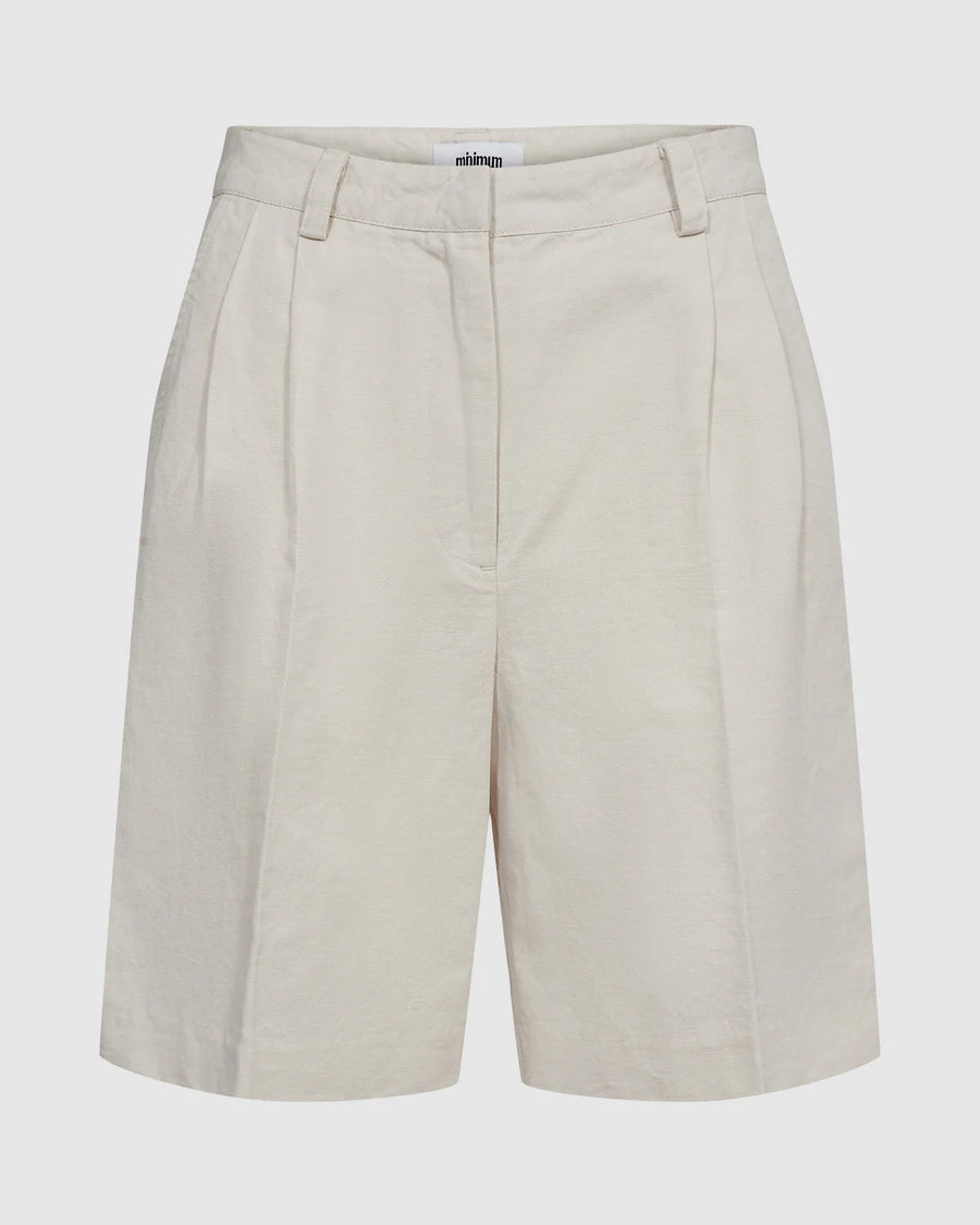 minimum Schicke Shorts mit Bundfalten DEBAS Cotton