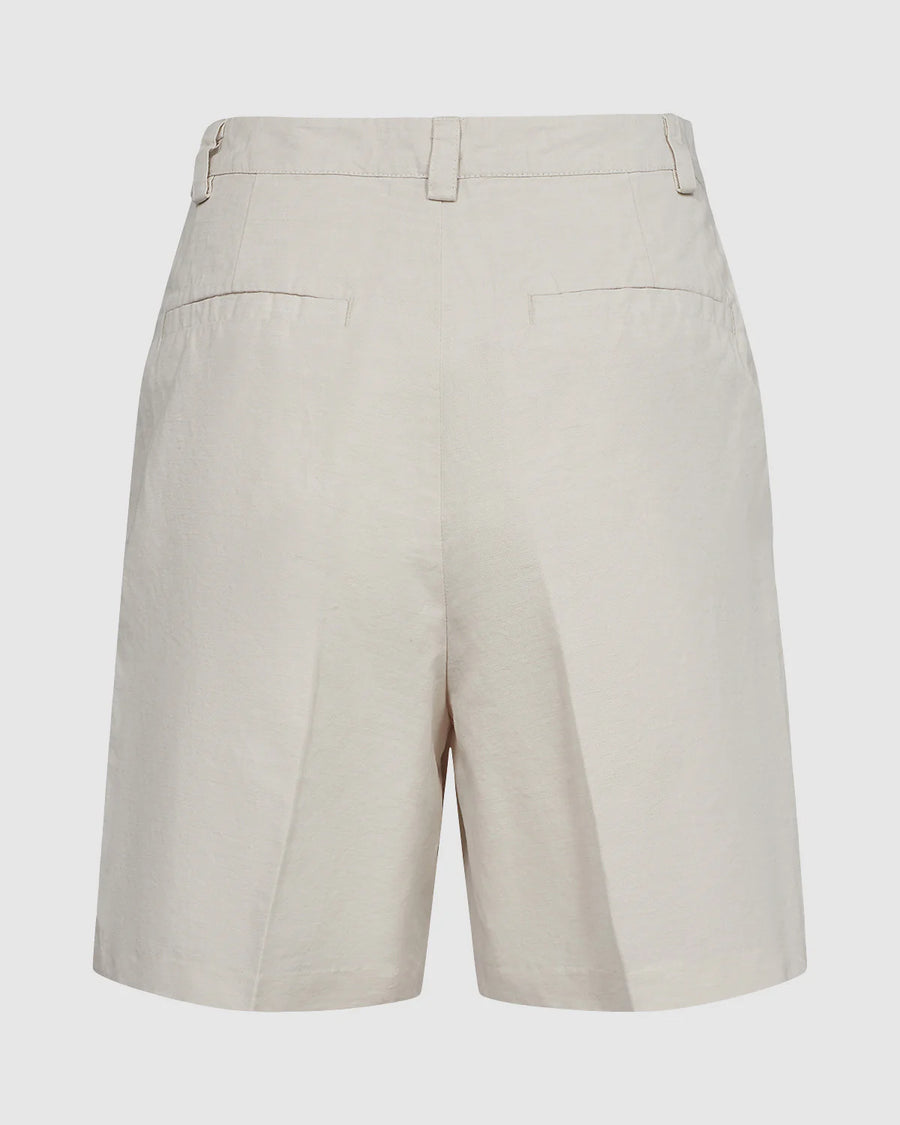 minimum Schicke Shorts mit Bundfalten DEBAS Cotton