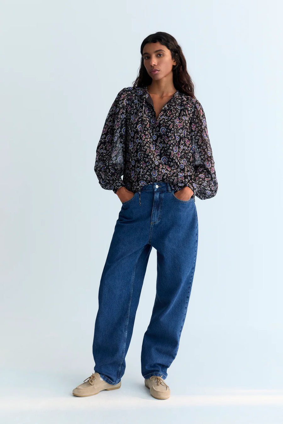 The New Society Woman Bluse FRANCISCA Viscose