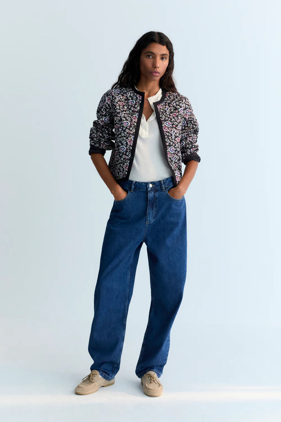 The New Society Woman Jacke FRANCISCA Cotton