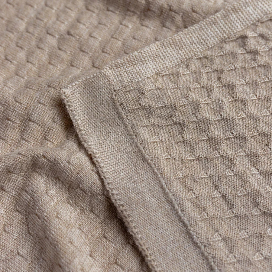 hvid Decke Frankie Merino Wool