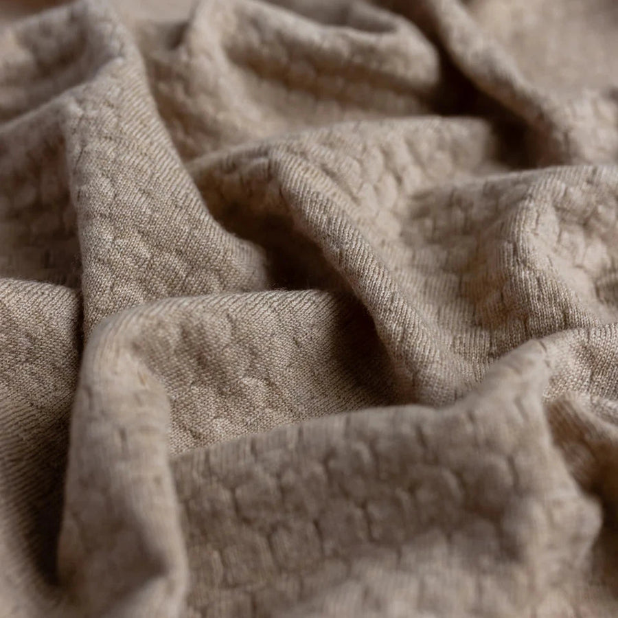 hvid Decke Frankie Merino Wool