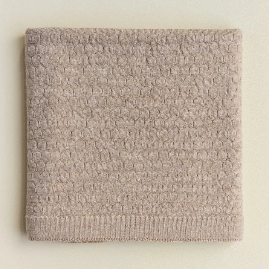 hvid Decke Frankie Merino Wool