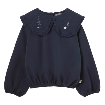 COZMO Sweatshirt mit Puffärmeln GENOAK Organic Cotton