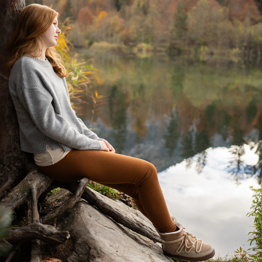 Minimalisma Leggings GREATER Silk Wool Mix