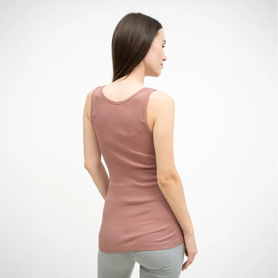 Minimalisma Tank Top GUDRUN Silk-Cotton Blend