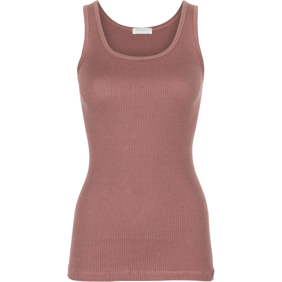 Minimalisma Tank Top GUDRUN Silk-Cotton Blend