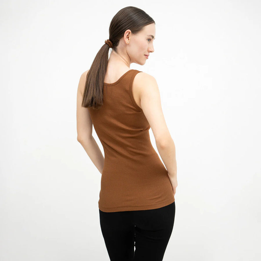 Minimalisma Tank Top GUDRUN Silk-Cotton Blend