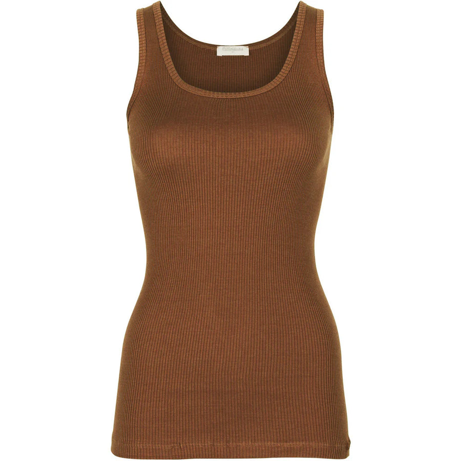 Minimalisma Tank Top GUDRUN Silk-Cotton Blend