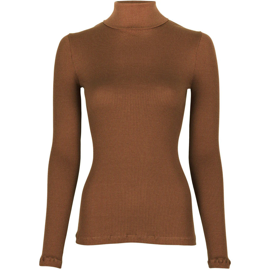 Minimalisma Rollkragen GUNN Silk-Cotton Blend
