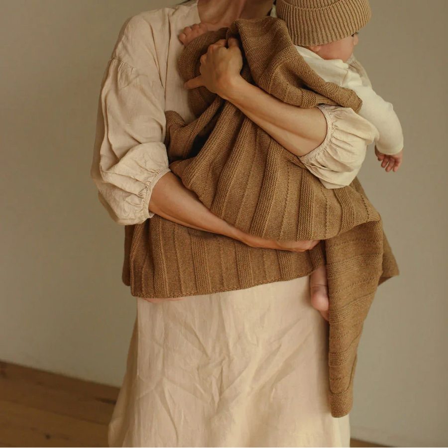 hvid Decke Holly Merino Wool