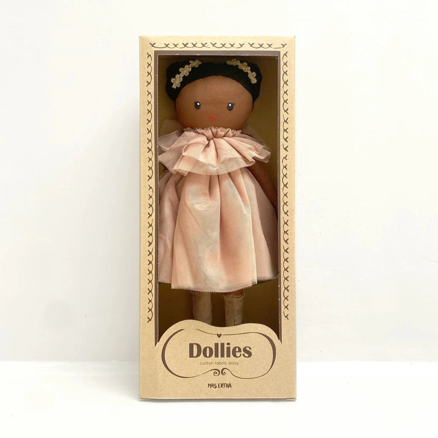 MRS. ERTHA Stoffpuppe DOLLIES Cotton