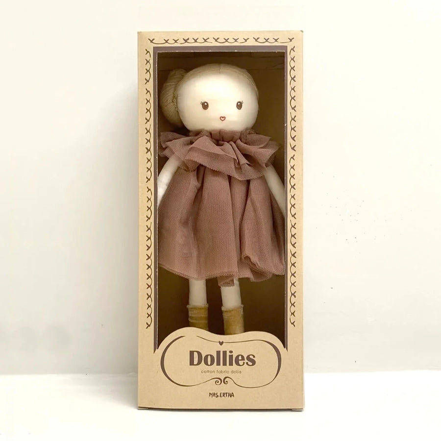 MRS. ERTHA Stoffpuppe DOLLIES Cotton