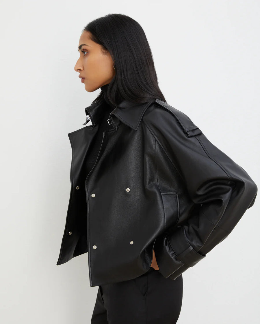 IVY OAK Leder Jacke Oversize LILITH ANN Nappa – MAHSOONI