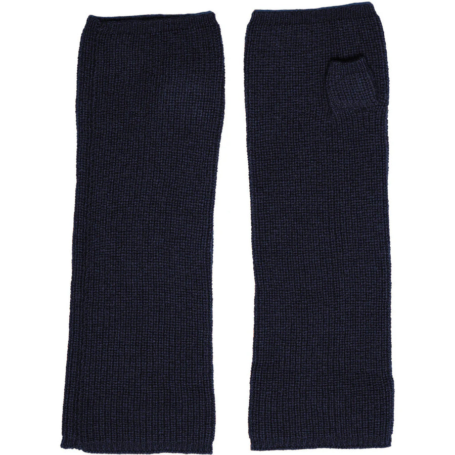 Minimalisma Fingerless Gloves IVORY Wool Cashmere Mix