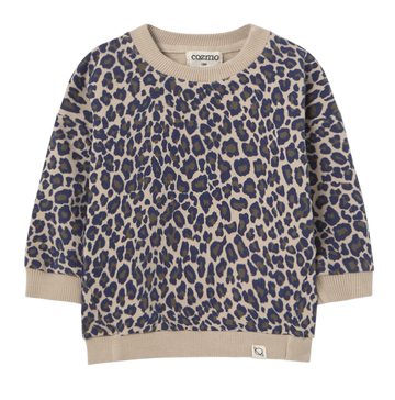 COZMO Pullover mit Leopardprint KELLY Organic Cotton