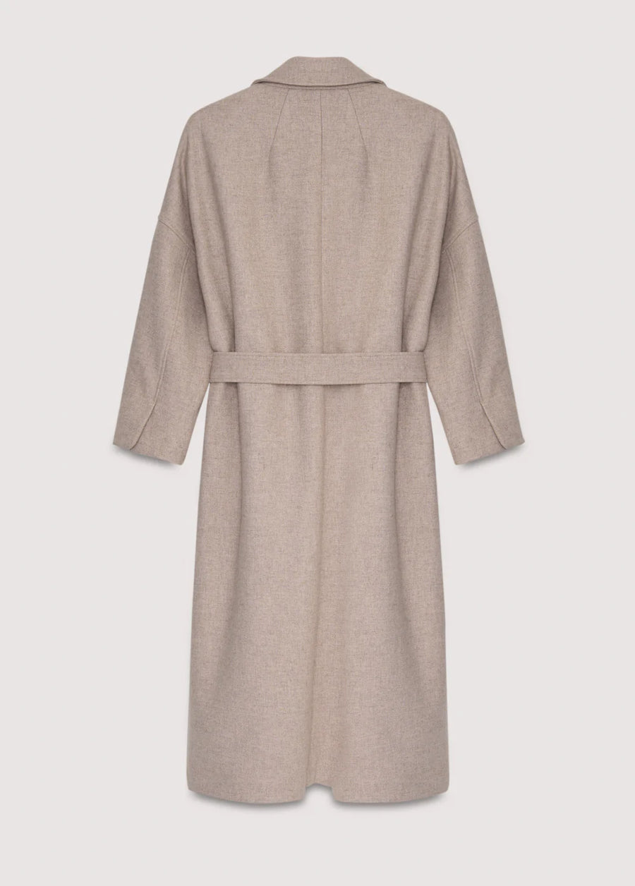 The New Society Woman Mantel KRISTINE Recycled Wool Mix