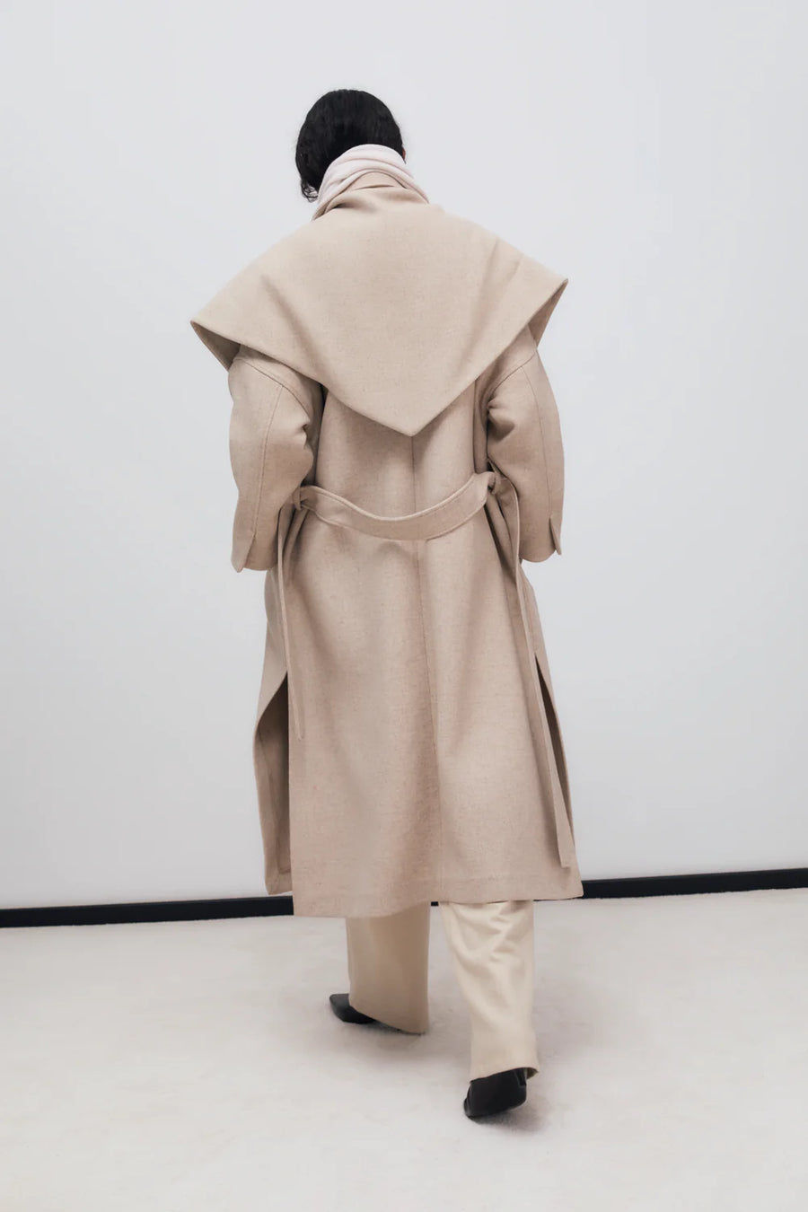 The New Society Woman Mantel KRISTINE Recycled Wool Mix